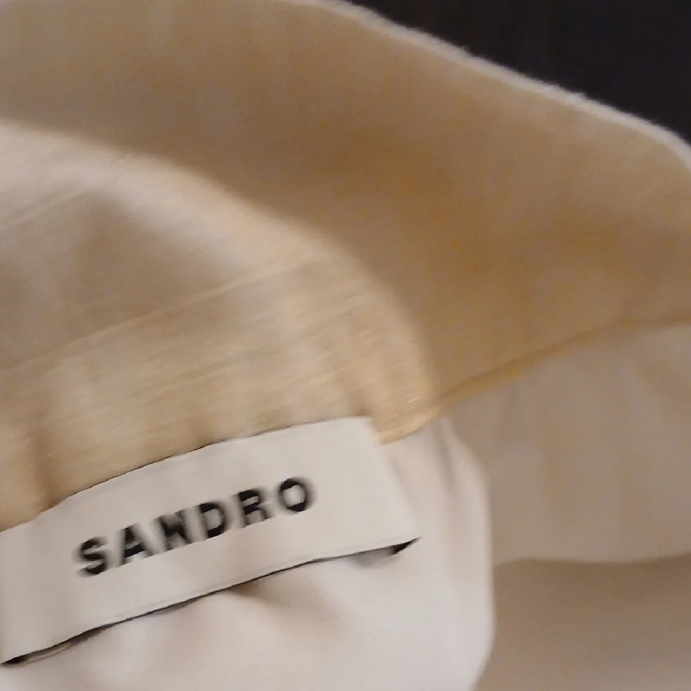 Sandro‎ Cream Tiered Skirt